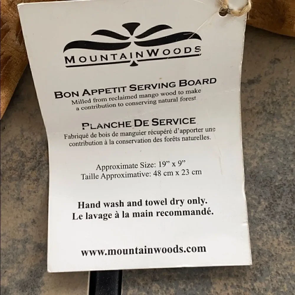 Bon Appetit Cutting Board